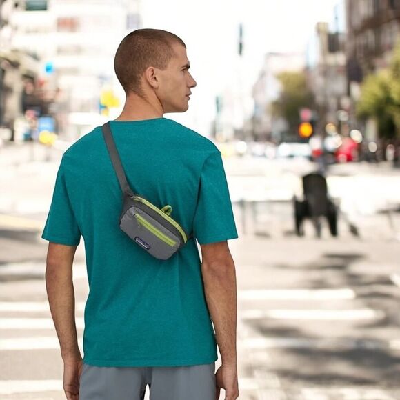 NWOT Patagonia Green Ultralight Black Hole Mini Hip Pack 1L - Picture 1 of 8